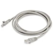 Патч-корд Buro LSZH UTP cat5E 2м серый RJ-45 (m)-RJ-45 (m) (UTP-5E-2M-G-LSZH)