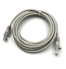 Патч-корд Buro LSZH UTP cat5E 3м серый RJ-45 (m)-RJ-45 (m) (UTP-5E-3M-G-LSZH)