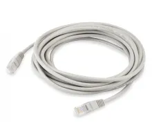 Патч-корд Buro LSZH UTP cat5E 5м серый RJ-45 (m)-RJ-45 (m) (UTP-5E-5M-G-LSZH)