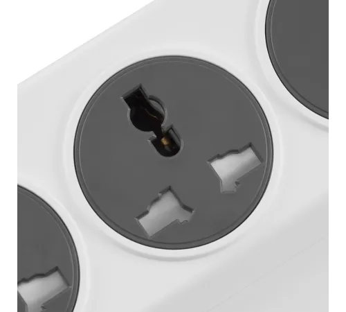 Сетевой фильтр Buro 500UNH-5-WG 5м (5 розеток) белый/серый (коробка) Сетевой фильтр Buro 500UNH-5-WG 5м (5 розеток) белый/серый (коробка)