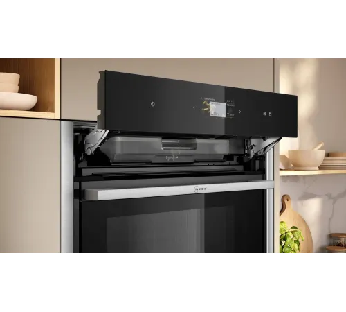 Духовой шкаф Электрический Neff B64FS31N0 черный/нержавеющая сталь Духовой шкаф Электрический Neff B64FS31N0 черный/нержавеющая сталь