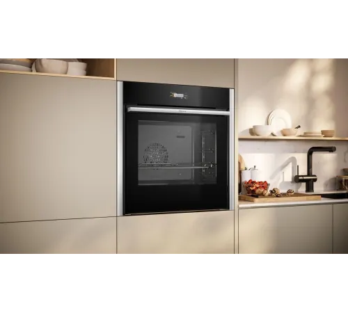Духовой шкаф Электрический Neff B54CR31N0 черный/нержавеющая сталь Духовой шкаф Электрический Neff B54CR31N0 черный/нержавеющая сталь