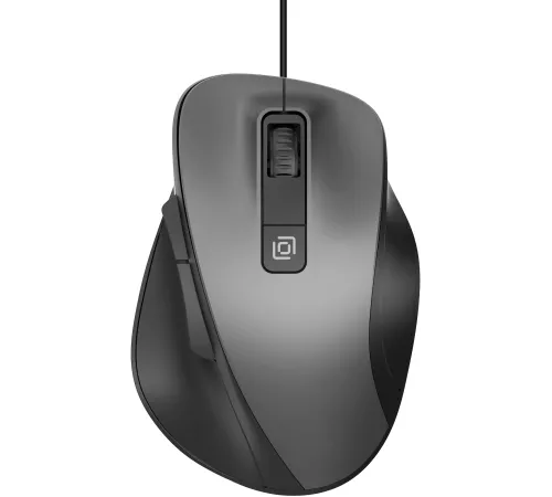 Мышь Оклик 504M черный/серый оптическая (3600dpi) silent USB (6but) Мышь Оклик 504M черный/серый оптическая (3600dpi) silent USB (6but)