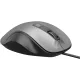 Мышь Оклик 504M черный/серый оптическая (3600dpi) silent USB (6but)