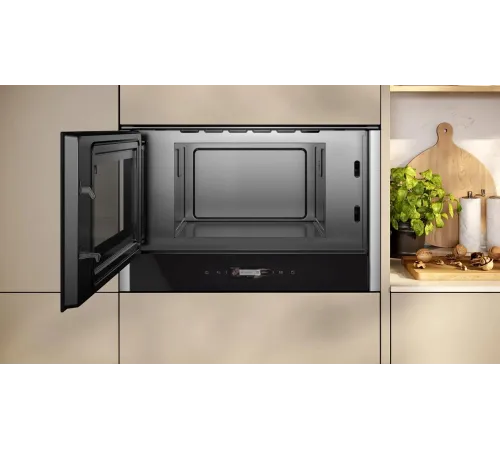 Микроволновая печь Neff NR4WR21N1 21л. 900Вт черный/нержавеющая сталь (встраиваемая) Микроволновая печь Neff NR4WR21N1 21л. 900Вт черный/нержавеющая сталь (встраиваемая)
