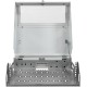 Шкаф коммутационный NTSS (NTSS-SOHO5U) настенный 5U 520x140мм пер.дв.стекл несъемн.бок.пан. 80кг белый IP20