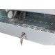 Шкаф коммутационный NTSS (NTSS-SOHO5U) настенный 5U 520x140мм пер.дв.стекл несъемн.бок.пан. 80кг белый IP20