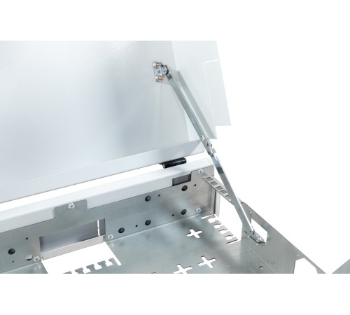 Шкаф коммутационный NTSS (NTSS-SOHO5U) настенный 5U 520x140мм пер.дв.стекл несъемн.бок.пан. 80кг белый IP20