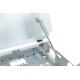 Шкаф коммутационный NTSS (NTSS-SOHO5U) настенный 5U 520x140мм пер.дв.стекл несъемн.бок.пан. 80кг белый IP20