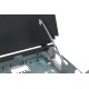 Шкаф коммутационный NTSS (NTSS-SOHO5U-BL) настенный 5U 520x140мм пер.дв.стекл несъемн.бок.пан. 80кг черный