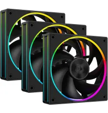 Вентилятор ID-Cooling AF-127-ARGB-K TRIO 4-pin 14-30dB 180gr LED Ret