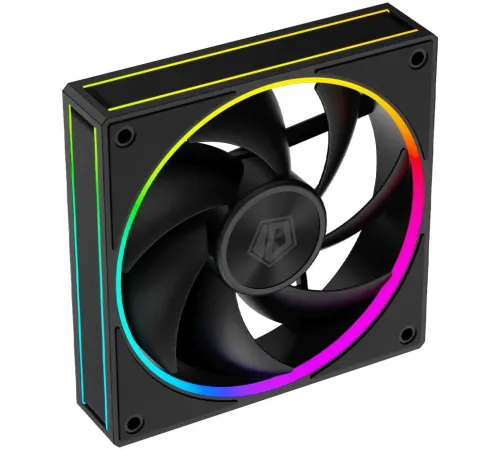 Вентилятор ID-Cooling AF-127-ARGB-K TRIO 4-pin 14-30dB 180gr LED Ret Вентилятор ID-Cooling AF-127-ARGB-K TRIO 4-pin 14-30dB 180gr LED Ret