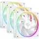 Вентилятор ID-Cooling AF-127-ARGB-W TRIO 4-pin 14-30dB 180gr LED Ret