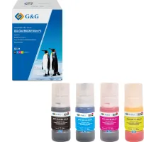 Чернила G&G GG-GI41BKCMY-45ml*4 GI-41 голубой/пурпурный/желтый/черный набор 4x45мл для Canon PIXMA G1420/G2420/G2460/G3420/G3460
