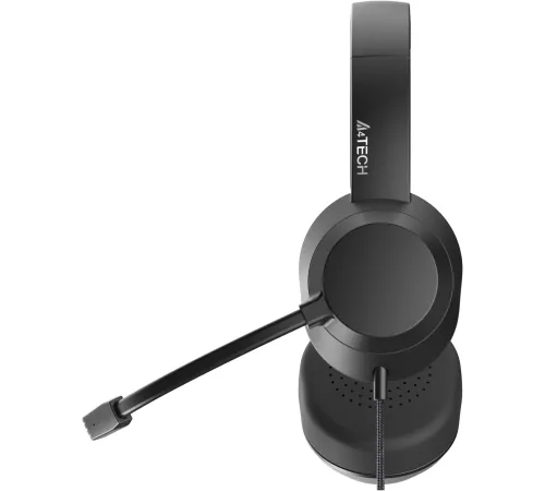 Наушники с микрофоном A4Tech FH150U черный 2м накладные USB оголовье (FH150U BLACK) Наушники с микрофоном A4Tech FH150U черный 2м накладные USB оголовье (FH150U BLACK)