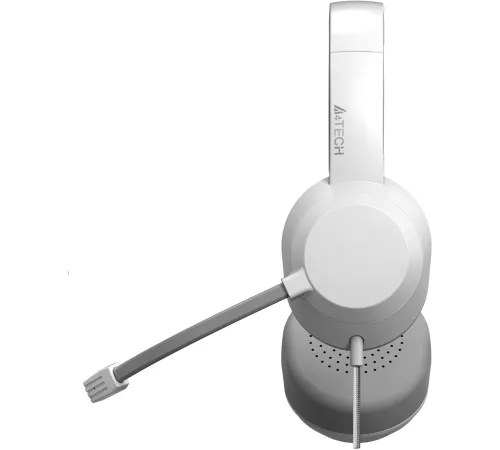 Наушники с микрофоном A4Tech FH150U белый 2м накладные USB оголовье (FH150U WHITE) Наушники с микрофоном A4Tech FH150U белый 2м накладные USB оголовье (FH150U WHITE)