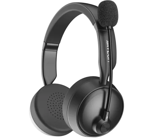 Наушники с микрофоном A4Tech BH230 черный мониторные BT оголовье (BH230 BLACK)