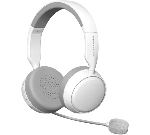 Наушники с микрофоном A4Tech BH230 белый мониторные BT оголовье (BH230 WHITE) Наушники с микрофоном A4Tech BH230 белый мониторные BT оголовье (BH230 WHITE)