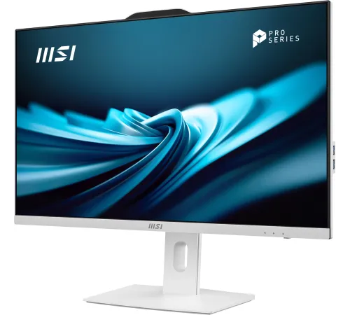 Моноблок MSI Pro AP272P 14M-616RU 27" Full HD i5 14400 (2.5) 16Gb SSD512Gb UHDG 730 Windows 11 Pro GbitEth WiFi BT 120W клавиатура мышь Cam белый 1920x1080