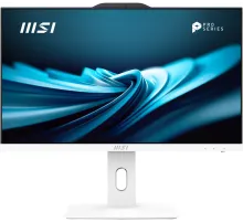 Моноблок MSI Pro AP242P 14M-669XRU 23.8" Full HD i3 14100 (3.5) 8Gb SSD512Gb UHDG 730 без ОС GbitEth WiFi BT 120W клавиатура мышь Cam белый 1920x1080