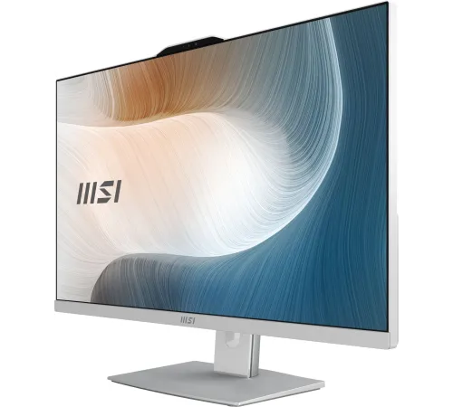 Моноблок MSI Modern AM272P 1M-678XRU 27" Full HD Core 7 150U (1.8) 16Gb SSD512Gb Graphics noOS GbitEth WiFi BT 120W клавиатура мышь Cam белый 1920x1080