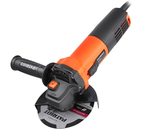 Углошлифовальная машина Patriot Optima AG 132L 750Вт 11000об/мин рез.шпин.:M14 d=125мм (110301132)