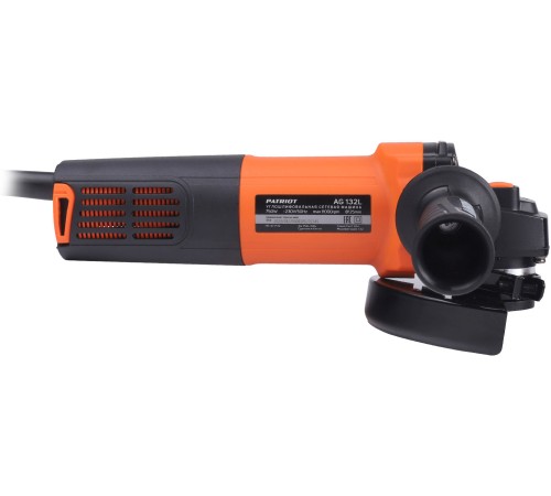 Углошлифовальная машина Patriot Optima AG 132L 750Вт 11000об/мин рез.шпин.:M14 d=125мм (110301132)