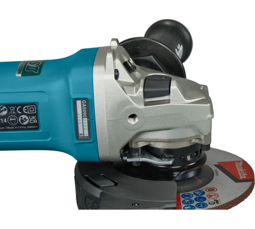 Углошлифовальная машина Makita GA5090X01 1900Вт 11500об/мин рез.шпин.:M14 d=125мм Углошлифовальная машина Makita GA5090X01 1900Вт 11500об/мин рез.шпин.:M14 d=125мм