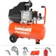 Компрессор поршневой Patriot Optima Euro 24-240K2 масляный 240л/мин 24л 1500Вт оранжевый/черный