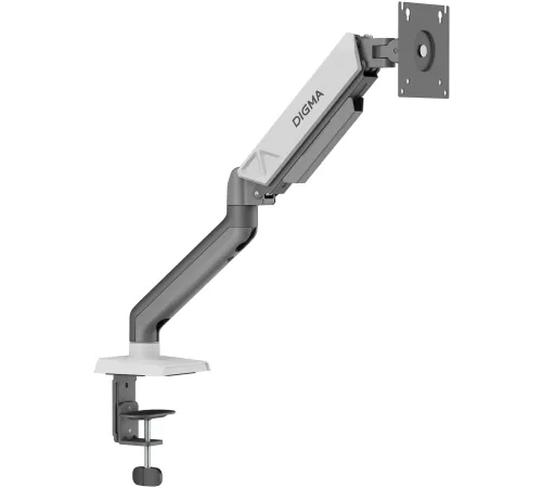 Кронштейн для мониторов ЖК Digma D-MM101 серый 17"-32" макс.9кг крепление к столешнице поворот и наклон