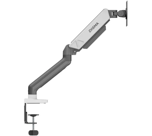 Кронштейн для мониторов ЖК Digma D-MM101 серый 17"-32" макс.9кг крепление к столешнице поворот и наклон