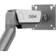 Кронштейн для мониторов ЖК Digma D-MM101 серый 17"-32" макс.9кг крепление к столешнице поворот и наклон