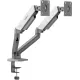 Кронштейн для мониторов ЖК Digma D-MM102D серый 17"-32" макс.9кг крепление к столешнице поворот и наклон