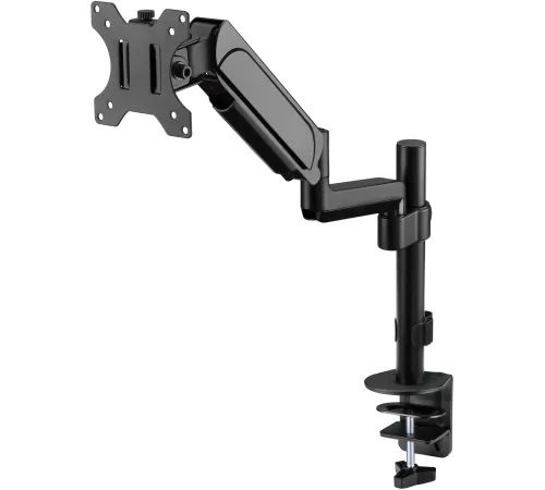 Кронштейн для мониторов ЖК Digma D-MM201 черный 17"-32" макс.9кг крепление к столешнице поворот и наклон Кронштейн для мониторов ЖК Digma D-MM201 черный 17"-32" макс.9кг крепление к столешнице поворот и наклон