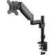 Кронштейн для мониторов ЖК Digma D-MM201 черный 17"-32" макс.9кг крепление к столешнице поворот и наклон