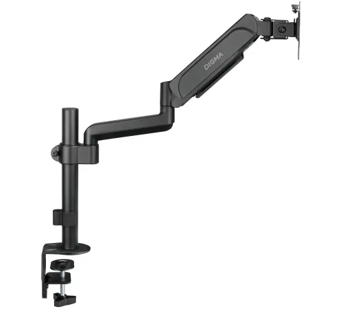 Кронштейн для мониторов ЖК Digma D-MM201 черный 17"-32" макс.9кг крепление к столешнице поворот и наклон Кронштейн для мониторов ЖК Digma D-MM201 черный 17"-32" макс.9кг крепление к столешнице поворот и наклон