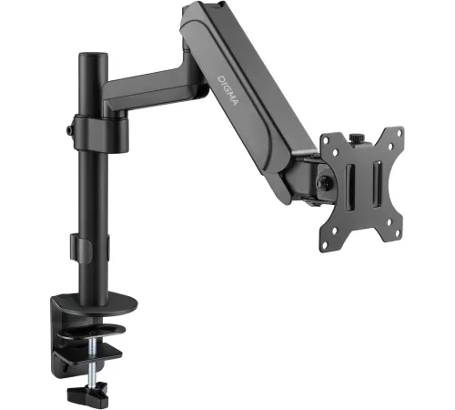 Кронштейн для мониторов ЖК Digma D-MM201 черный 17"-32" макс.9кг крепление к столешнице поворот и наклон Кронштейн для мониторов ЖК Digma D-MM201 черный 17"-32" макс.9кг крепление к столешнице поворот и наклон