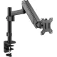 Кронштейн для мониторов ЖК Digma D-MM201 черный 17"-32" макс.9кг крепление к столешнице поворот и наклон