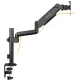 Кронштейн для мониторов ЖК Digma D-MM201 черный 17"-32" макс.9кг крепление к столешнице поворот и наклон