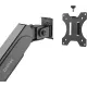 Кронштейн для мониторов ЖК Digma D-MM201 черный 17"-32" макс.9кг крепление к столешнице поворот и наклон