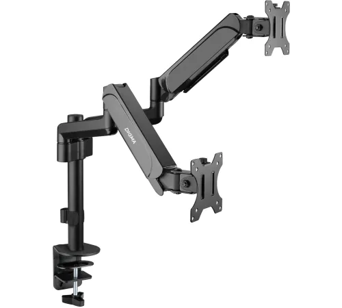 Кронштейн для мониторов ЖК Digma D-MM202D черный 17"-32" макс.9кг крепление к столешнице поворот и наклон Кронштейн для мониторов ЖК Digma D-MM202D черный 17"-32" макс.9кг крепление к столешнице поворот и наклон