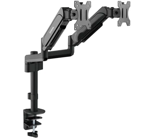 Кронштейн для мониторов ЖК Digma D-MM202D черный 17"-32" макс.9кг крепление к столешнице поворот и наклон Кронштейн для мониторов ЖК Digma D-MM202D черный 17"-32" макс.9кг крепление к столешнице поворот и наклон