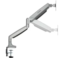 Кронштейн для мониторов ЖК Digma D-MM301 серый 17"-45" макс.15кг крепление к столешнице поворот и наклон
