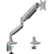 Кронштейн для мониторов ЖК Digma D-MM301 серый 17"-45" макс.15кг крепление к столешнице поворот и наклон