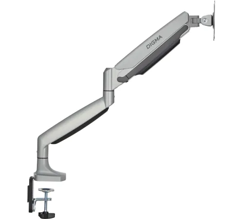 Кронштейн для мониторов ЖК Digma D-MM301 серый 17"-45" макс.15кг крепление к столешнице поворот и наклон