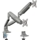 Кронштейн для мониторов ЖК Digma D-MM302D серый 17"-35" макс.9кг крепление к столешнице поворот и наклон