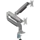 Кронштейн для мониторов ЖК Digma D-MM302D серый 17"-35" макс.9кг крепление к столешнице поворот и наклон
