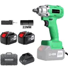 Гайковерт Zitrek Crusher 20-Li 20Вт аккум. патрон:быстрозажимной (063-4372)