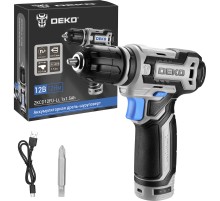 Дрель-шуруповерт Deko ZKCD12FU-Li аккум. патрон:быстрозажимной (063-4141)
