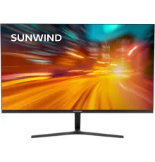 Монитор SunWind 27" SM-27FI401 черный IPS LED 1ms 16:9 HDMI матовая 250cd 178гр/178гр 1920x1080 180Hz FreeSync DP FHD 4.2кг